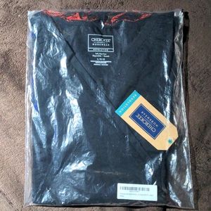 Cherokee unisex scrubs top large